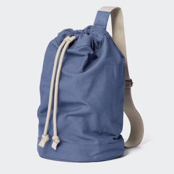 NWT Uniqlo x JW Anderson Drawstring Bag - Blue - Picture 1 of 7